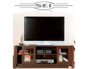 SEI TV Stand with Media Console - Free Shipping! (MS9875)