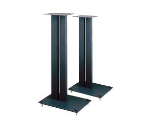 Lovan Affiniti Pair Speaker Stand Steel Post with Steel Top and Bottom Plates