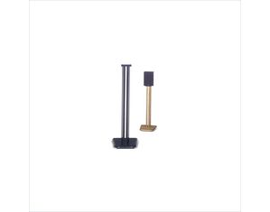 Wood Technology FGH Series Solid Hardwood 36 Inch Pair of Speaker Stand (FGH-36)