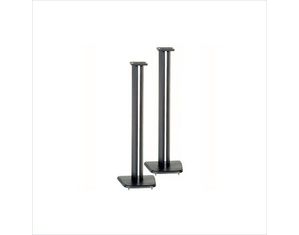 Wood Technology WC Series Black Satin 35.5 Inch Pair of Speaker Stands (WC-35.5)