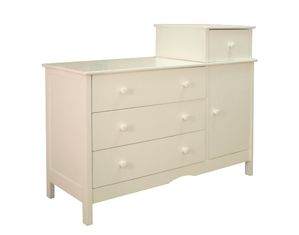 AFG Baby Furniture Athena Molly Combo Dresser in Antique White