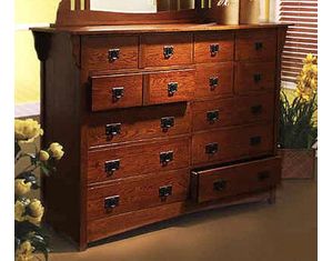 Accent Furniture BrookHollow 10 Drawer Bureau Dresser - FREE Inside Delivery!