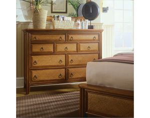 American Drew Antigua Tall Drawer Dresser