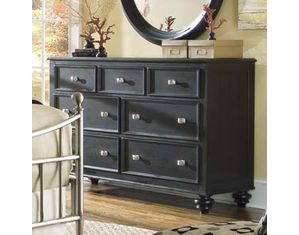 American Drew Camden Black Dresser