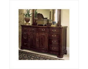 American Drew Cherry Grove Door Triple Dresser