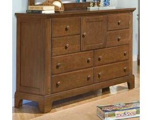 American Woodcrafters Bradford Double Dresser