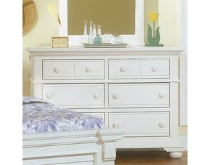 American Woodcrafters Cottage Traditions 6510 Double Dresser