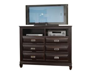 American Woodcrafters Downtown Entertainment Dresser