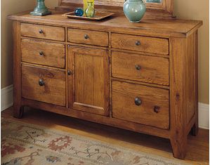 Broyhill Attic Heirlooms Door Dresser