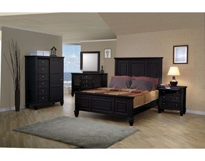 Union Square 11 Drawers Dresser in Black