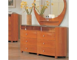 Global Furniture Emily Six Drawer Dresser