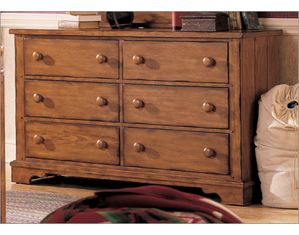 Lea Jackson Creek Drawer Double Dresser - FREE Inside Delivery!