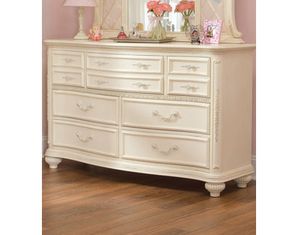 Lea Jessica McClintock Romance 7 Drawer Double Dresser
