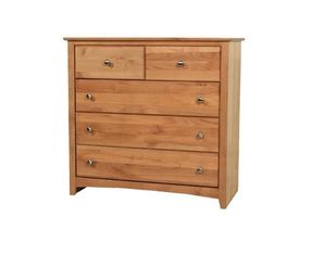 Maco Lifestyles Shaker 33 Inch Solid Alder 5 Drawer Blanket Chest