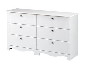 Nexera Dixie 6 Drawer Doube Dresser
