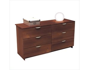 Nexera Nocce 6 Drawer Double Dresser