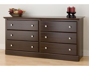 Prepac Regency Drawer Dresser - Fast FREE FedEx Shipping!
