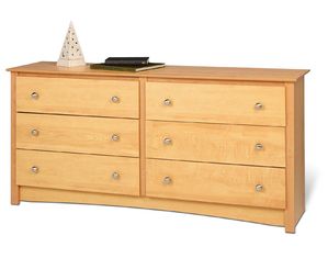 Prepac Sonoma 6 Drawer Dresser