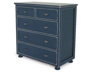 Relics Furniture Beadboard 5 Drawer Chest