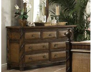 South Sea Rattan Catalina Single Dresser