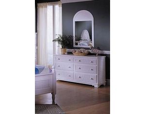 South Sea Rattan Crossroad Double Dresser