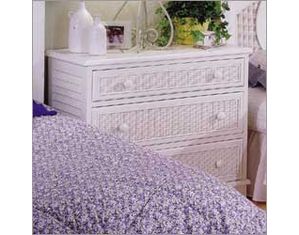 South Sea Rattan Crossroad Single Dresser in Antique Finish - FREE Inside Delivery!