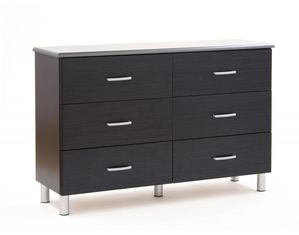 South Shore Cosmos Dresser in Black Onyx/Charcoal