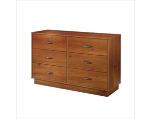 South Shore Double Dresser Sunny Pine 3342027 - Fast FREE FedEx Shipping!