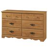 South Shore Double Dresser Color Pine - Fast FREE FedEx Shipping!