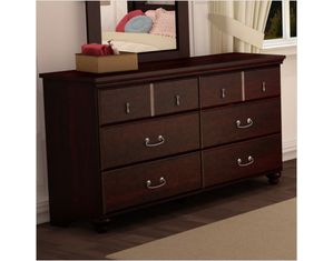 South Shore Noble Dresser in Dark Mahogany
