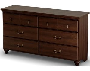 South Shore Noble Dresser in Sumptuous Cherry