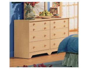 South Shore Popular Dresser in Natural Maple
