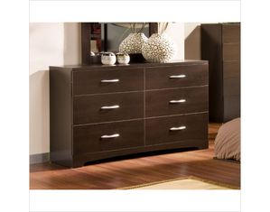 South Shore Step One Dresser in Chocolate