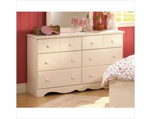 South Shore Summer Breeze Dresser in Vanilla Cream