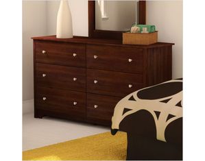 South Shore Vito Dresser in Sumptuous Cherry