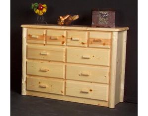 Viking Log Furniture Northwoods 10 Drawer Chesser