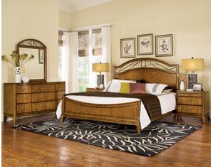 Wynwood Cypress Pointe Dresser in Soft Amber Finish