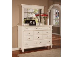 Wynwood Tuxedo Park Dresser in White Tie