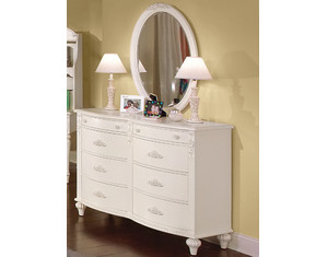 American Woodcrafters Cheri Double Dresser