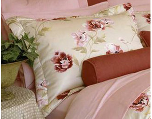 Daniadown Flora Sand Pillowcase - Fast FREE FedEx Shipping!