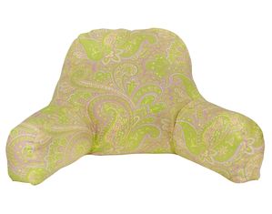 Bed Rest Pillow - Paisley - Baby Pink