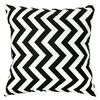 Save  on Toss Pillows Set of Two - Zig Zag - Village Black at The Pillow Superstore
