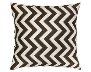 Toss Pillows Set of Two - Zig Zag - Village Brown