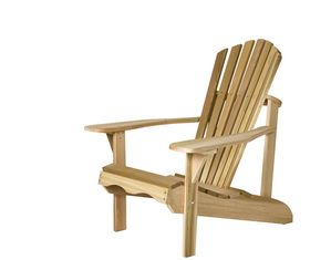 All Things Cedar Western Red Cedar Adirondack Chair - Fast FREE FedEx Shipping!