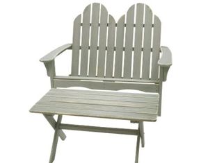 Great American Woodies Cottage Classic Adirondack Chair Settee - Fast FREE FedEx Shipping!