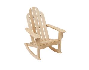 Great American Woodies Cypress Adirondack Rocker - Fast FREE FedEx Shipping!