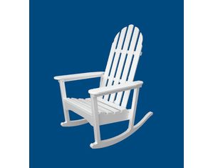 Polywood Adirondack Rocker Chair - Fast FREE FedEx Shipping!