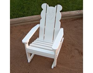 Prairie Leisure Kiddie Bear Rocker Chair - Fast FREE FedEx Shipping!