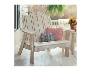 Uwharrie Chair Nantucket Settee Adirondack Chair - Fast FREE FedEx Shipping!