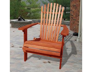 VIFAH V1120A Outdoor Wood Adirondack Chair